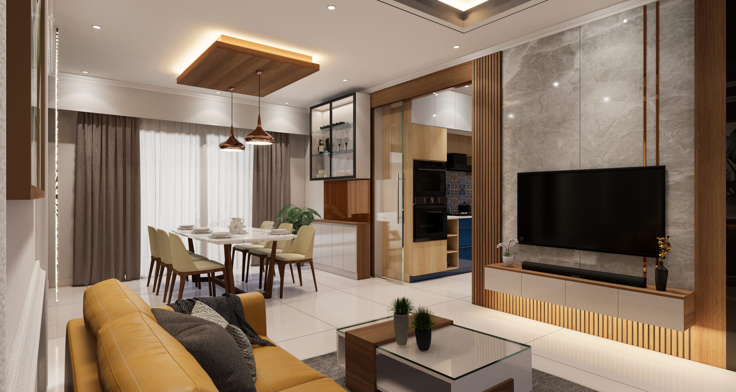 Designed for effortless comfort and style — a living room that welcomes you home.