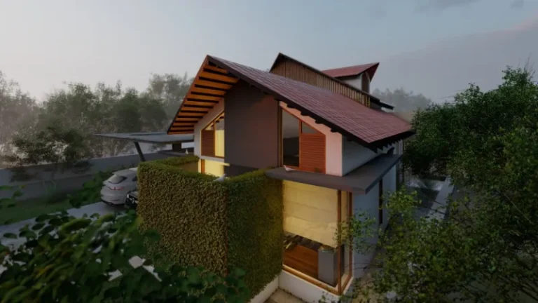 Elegant House Architecture by Rzian Homez in Vattiyoorkavu