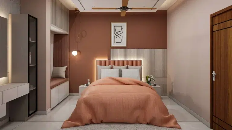 Bedroom interior by Rzian Homez, Kovalam