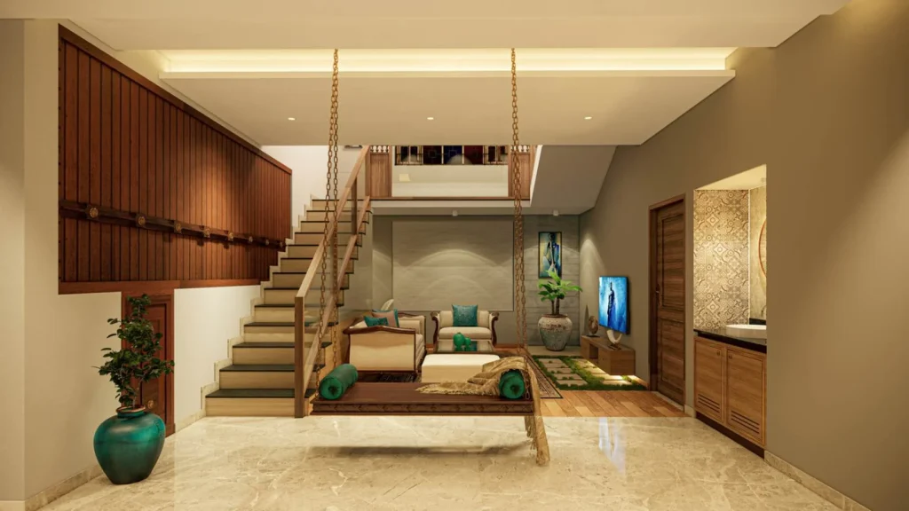 Living Space in Kowdiar, Trivandrum | Rzian Homez