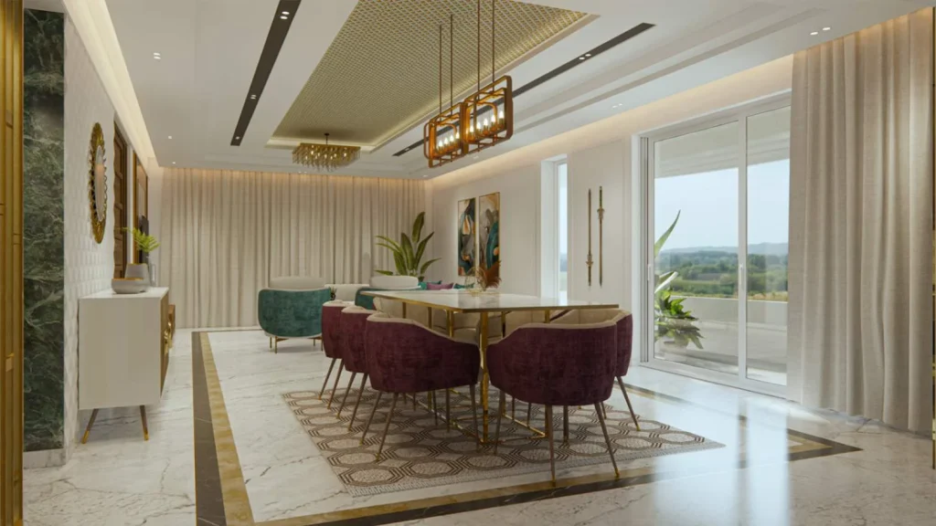 Dining Room in Sreekariyam, Trivandrum | Rzian Homez