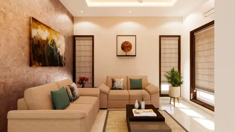 Living room interior, Trivandrum
