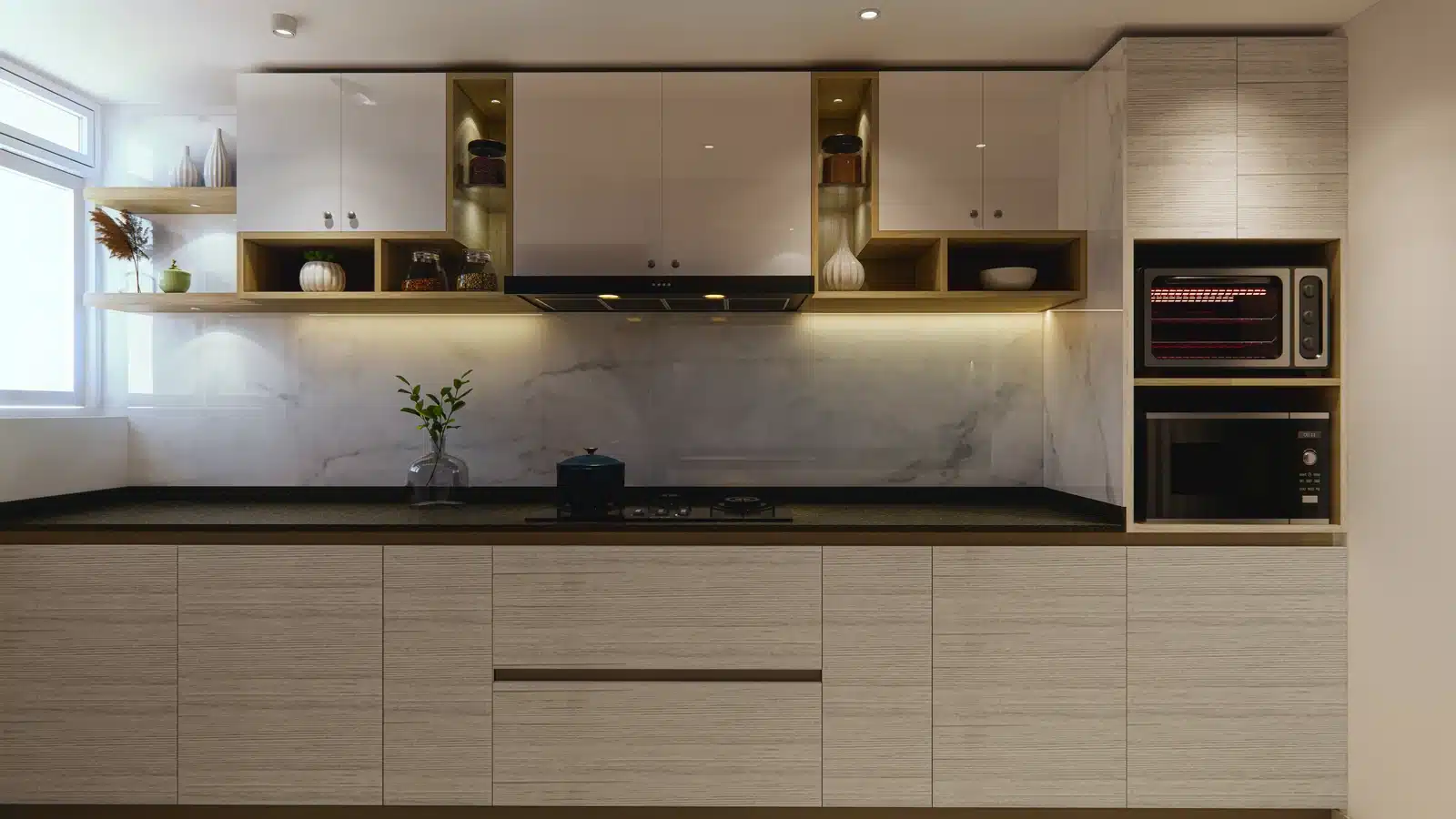 Modular kitchen by Rzian Homez in Kazhakkoottam, Trivandrum
